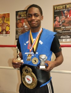 GNPAL boxer Andre Mack has won two medals, a belt and two trophies in his first year as a boxer.